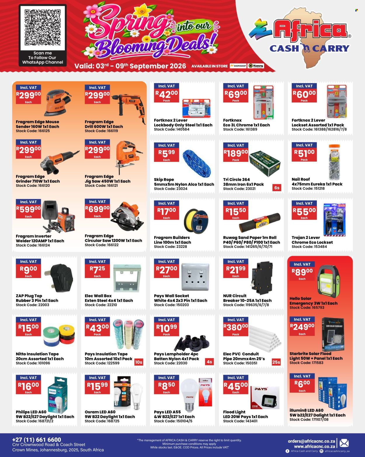 Africa Cash & Carry specials - 03/09/2026 - 09/09/2026. Page 37