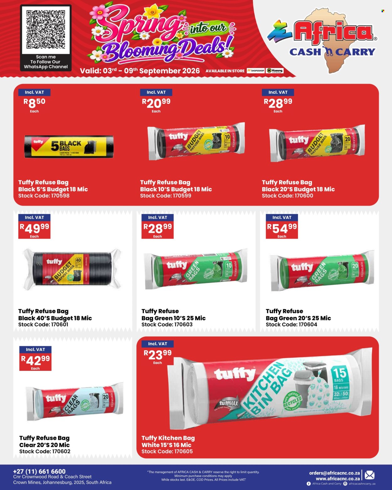 Africa Cash & Carry specials - 03/09/2026 - 09/09/2026. Page 49