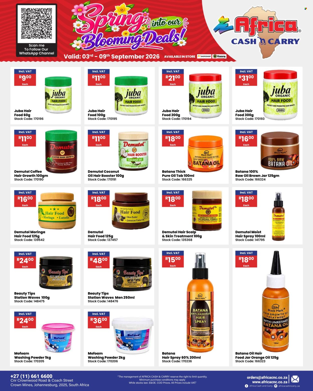 Africa Cash & Carry specials - 03/09/2026 - 09/09/2026. Page 60