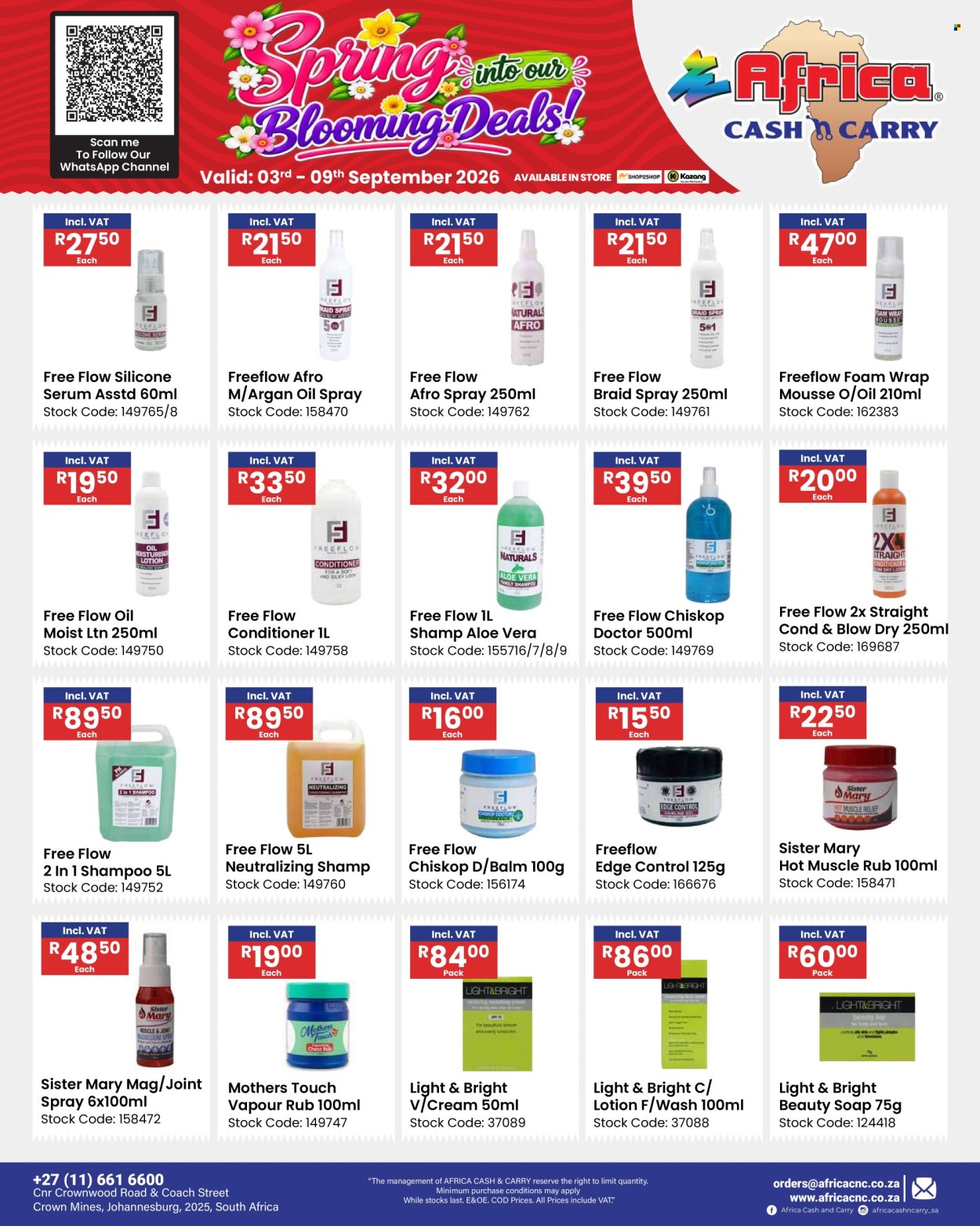 Africa Cash & Carry specials - 03/09/2026 - 09/09/2026. Page 63