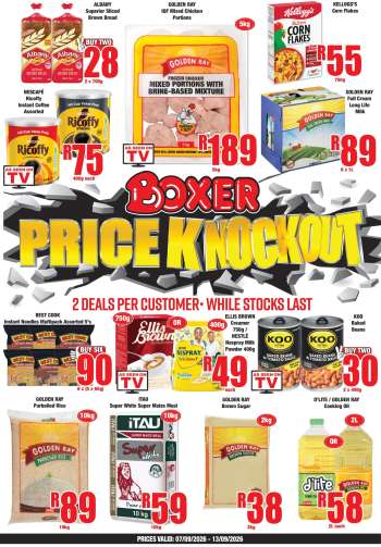 Boxer catalogue  - 07/09/2026 - 13/09/2026.