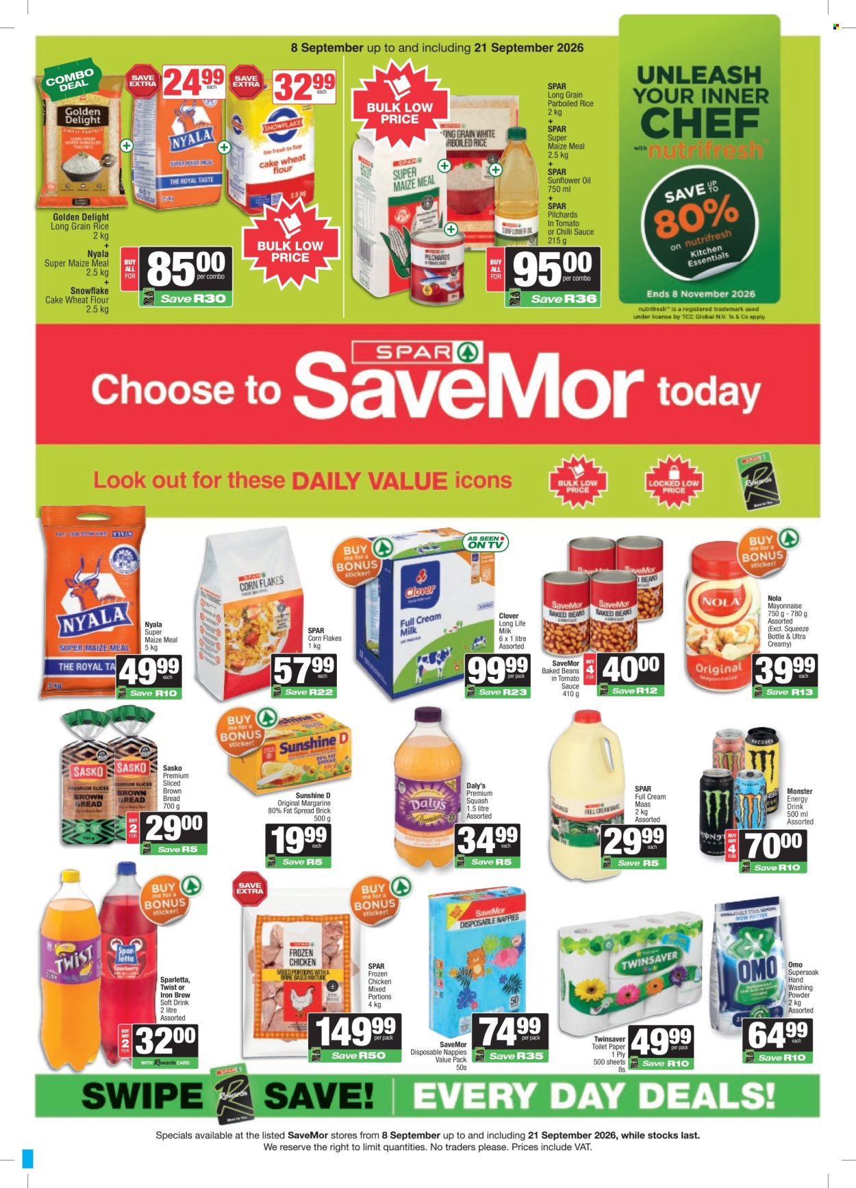 SPAR specials - 08/09/2026 - 21/09/2026. Page 1
