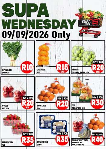 Supa Store catalogue  - 09/09/2026 - 09/09/2026.