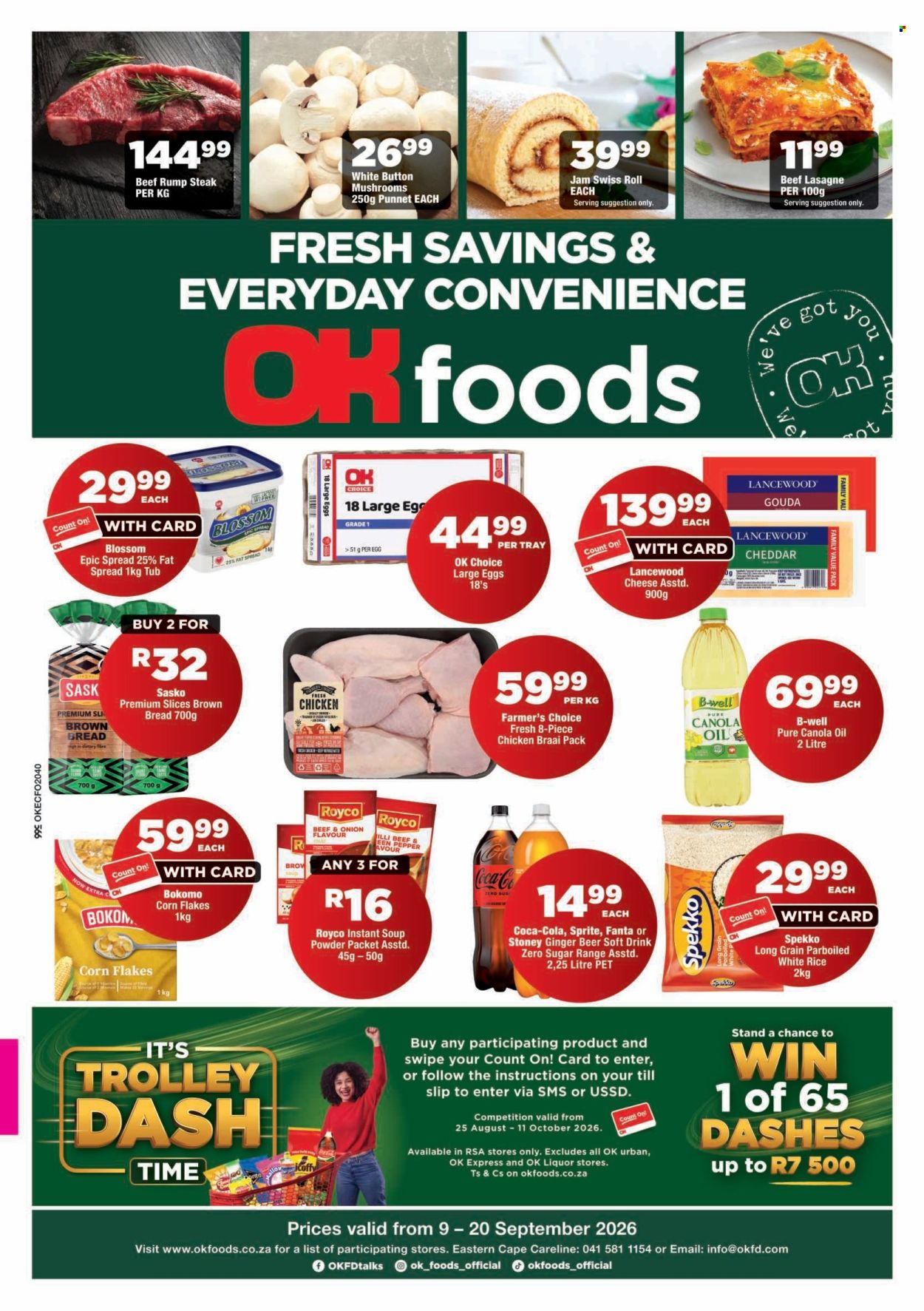 OK Foods specials - 09/09/2026 - 20/09/2026. Page 1