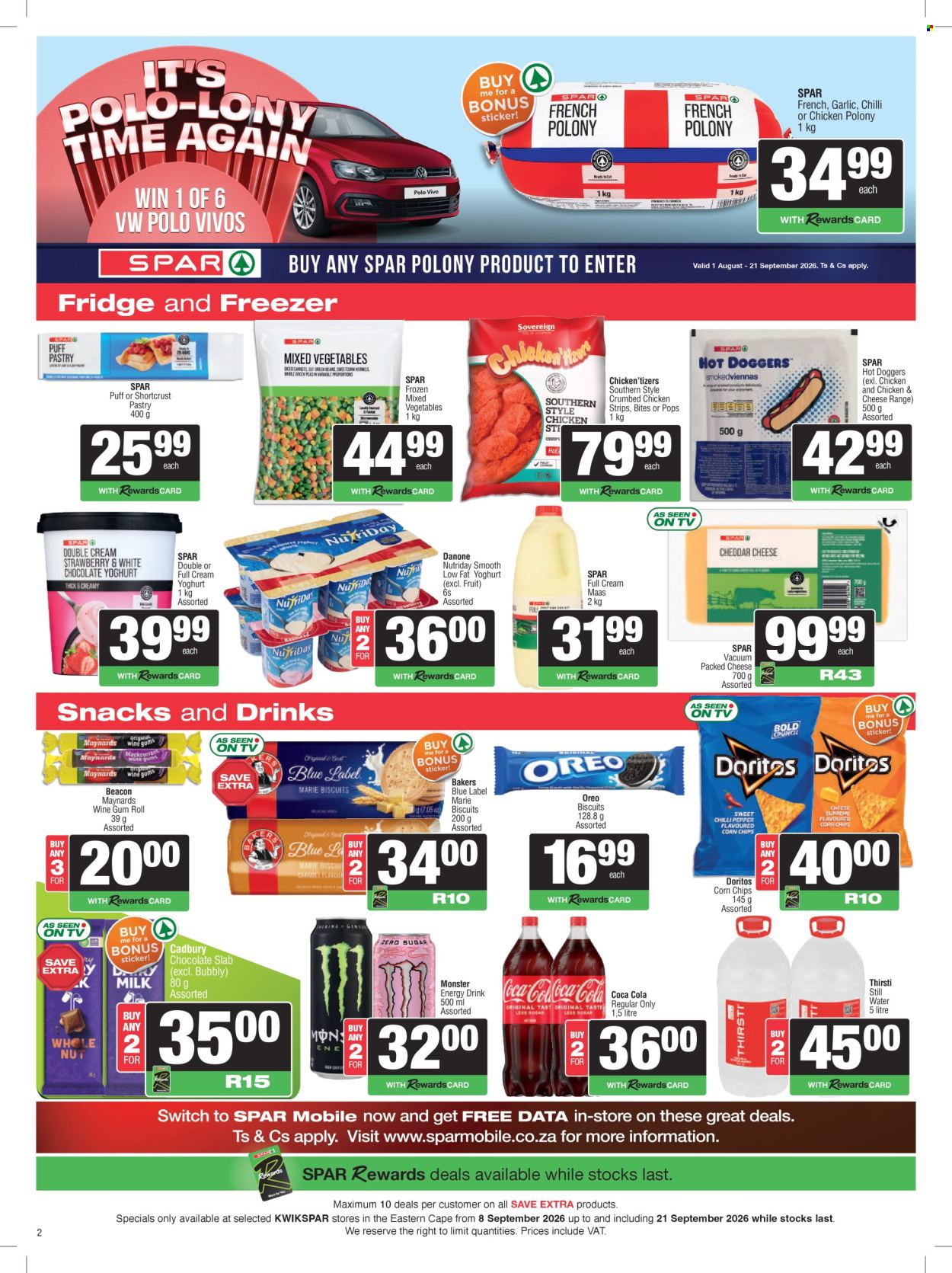 SPAR specials - 08/09/2026 - 21/09/2026. Page 2