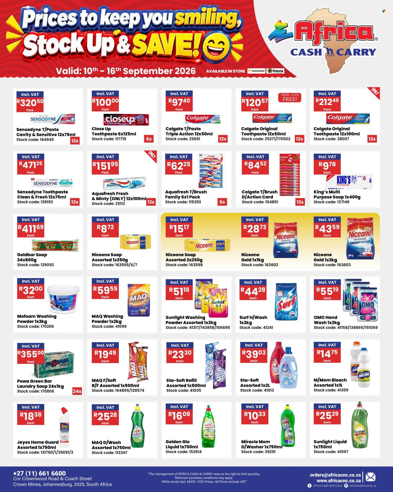 Africa Cash & Carry specials - 10/09/2026 - 16/09/2026. Page 17