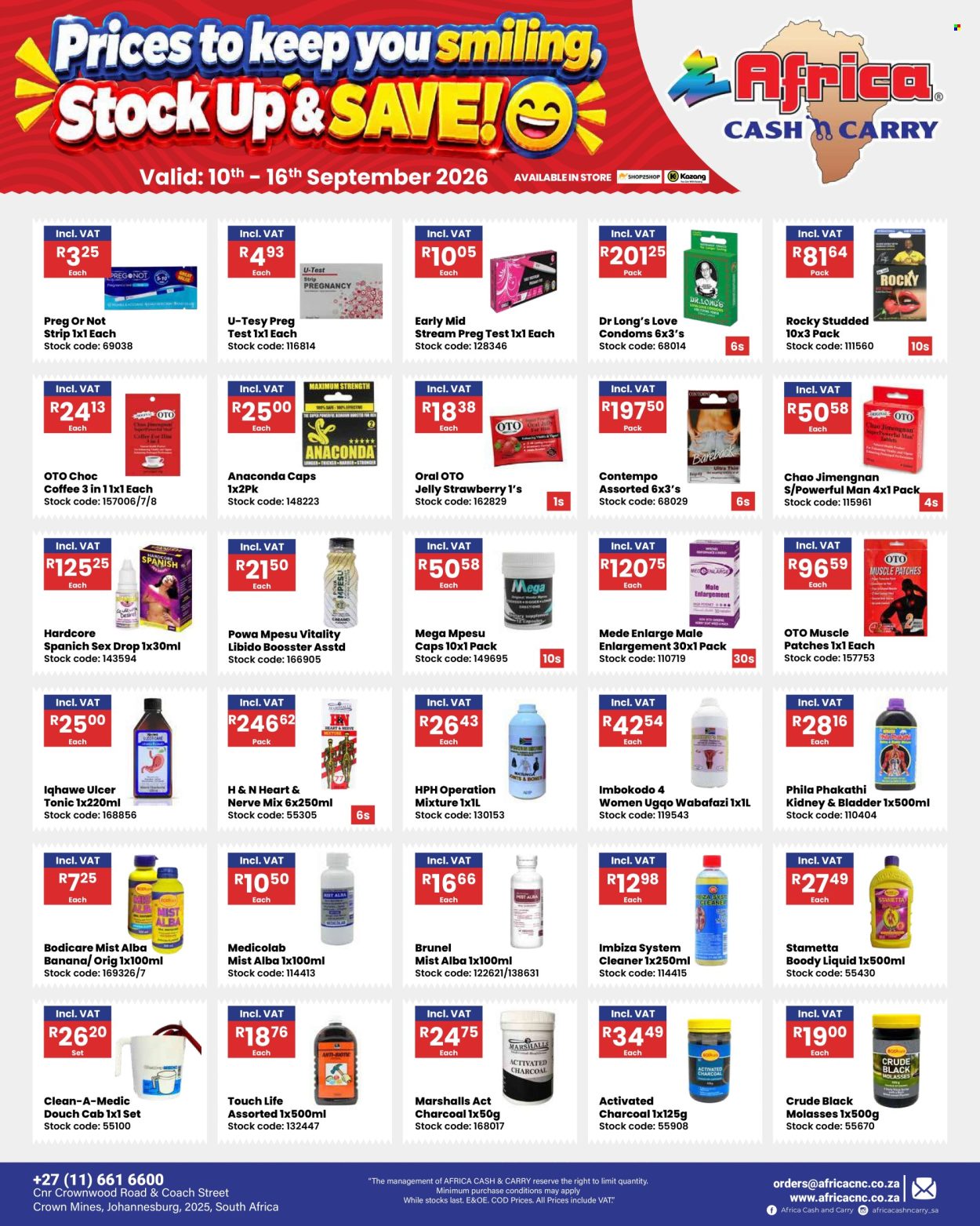 Africa Cash & Carry specials - 10/09/2026 - 16/09/2026. Page 20