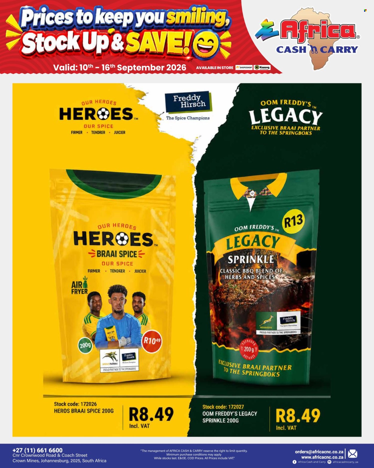 Africa Cash & Carry specials - 10/09/2026 - 16/09/2026. Page 26