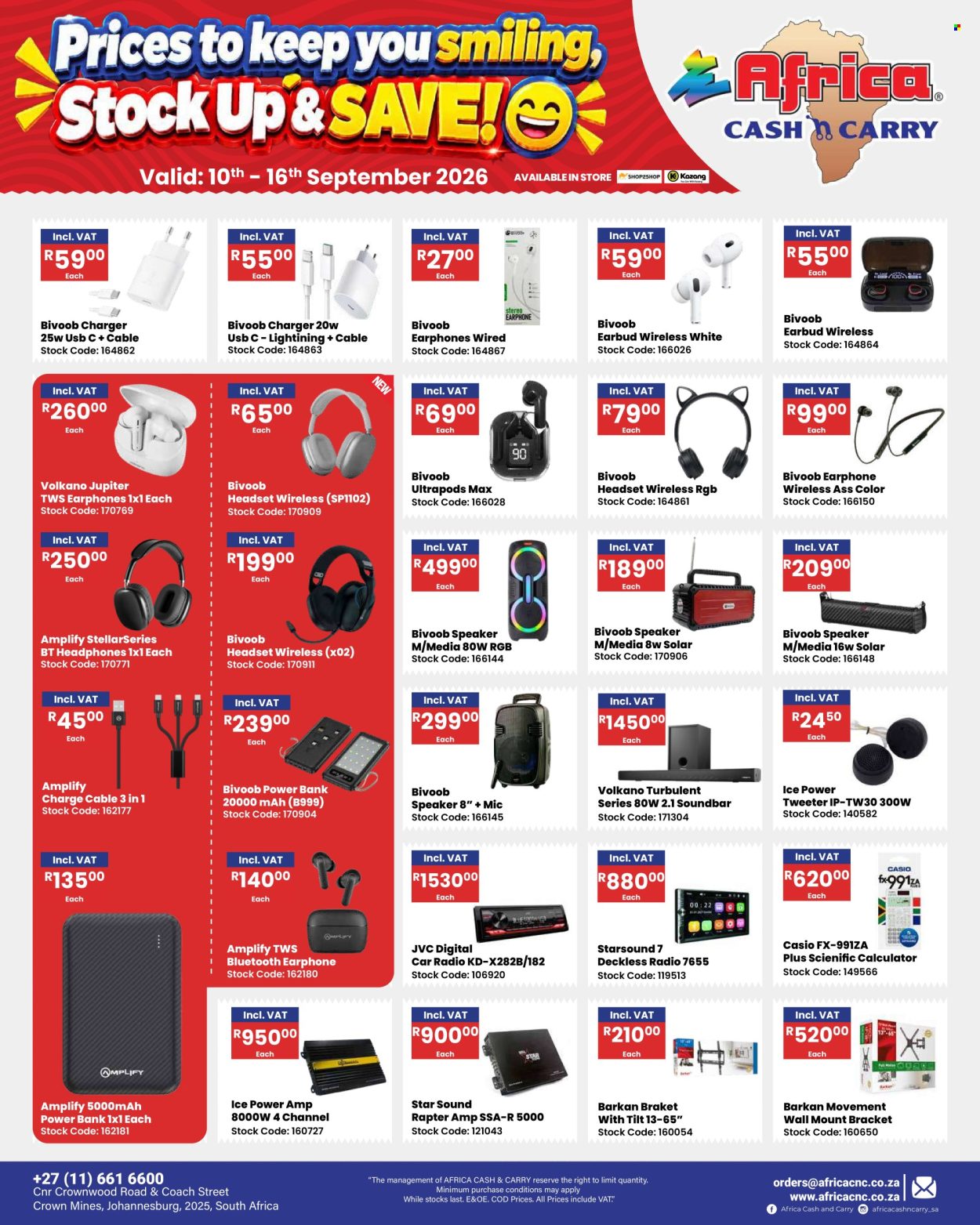 Africa Cash & Carry specials - 10/09/2026 - 16/09/2026. Page 31