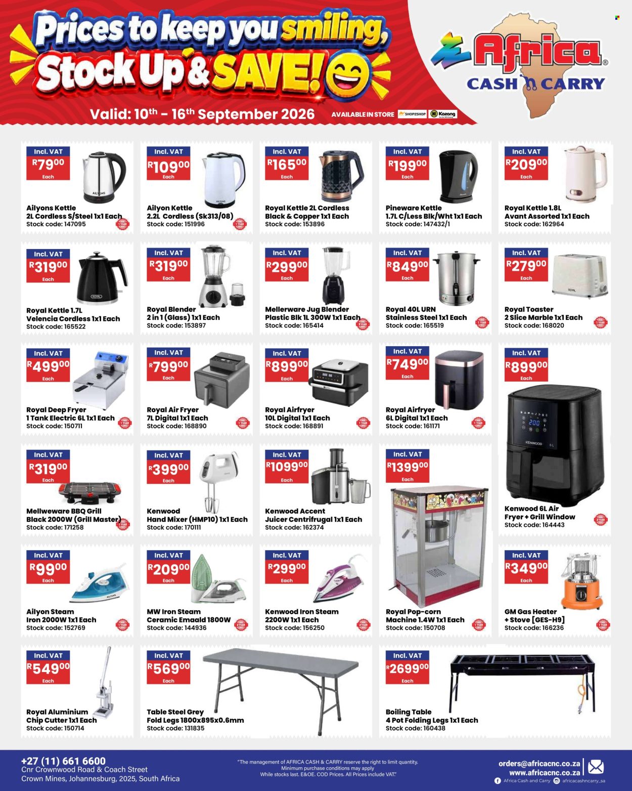 Africa Cash & Carry specials - 10/09/2026 - 16/09/2026. Page 33