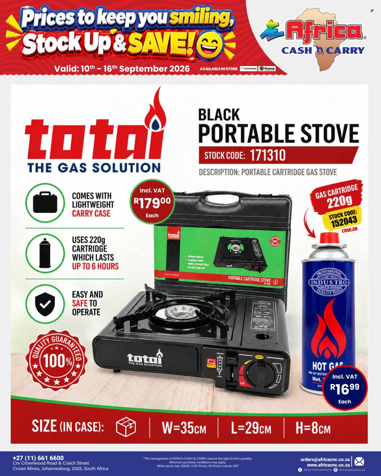Africa Cash & Carry specials - 10/09/2026 - 16/09/2026. Page 36