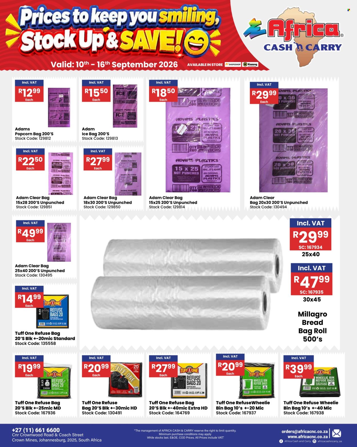 Africa Cash & Carry specials - 10/09/2026 - 16/09/2026. Page 54