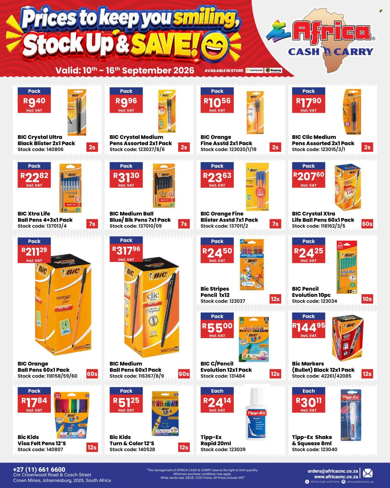 Africa Cash & Carry specials - 10/09/2026 - 16/09/2026. Page 61