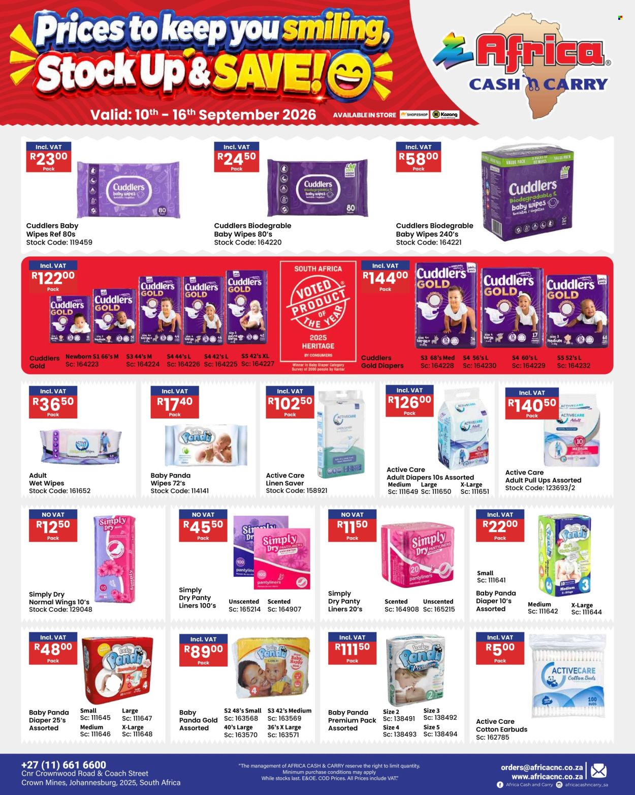 Africa Cash & Carry specials - 10/09/2026 - 16/09/2026. Page 72