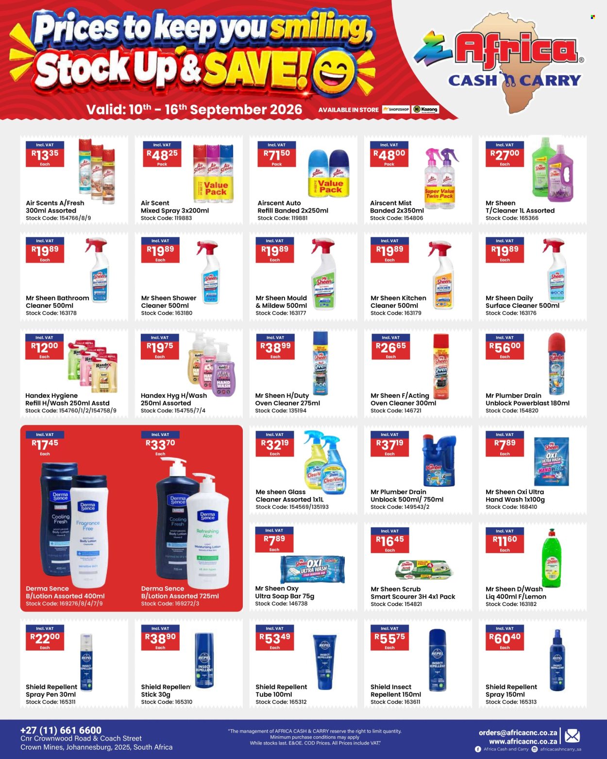 Africa Cash & Carry specials - 10/09/2026 - 16/09/2026. Page 79