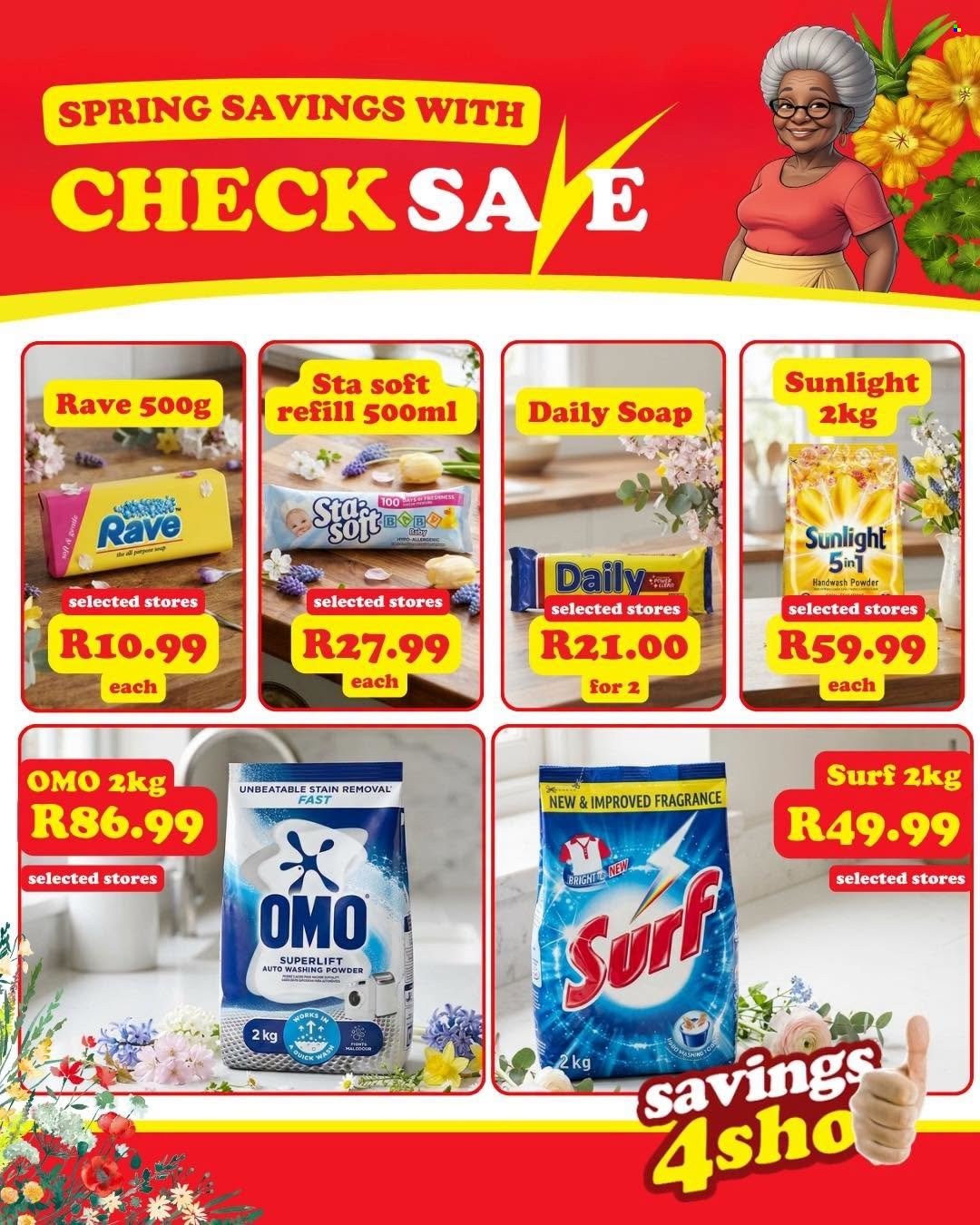 Check Save specials. Page 1