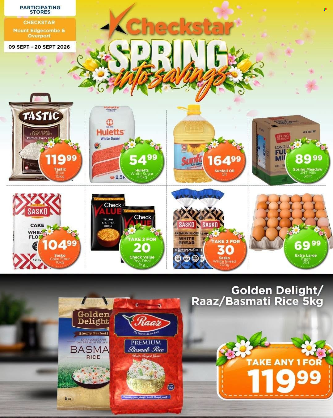 Checkstar specials - 09/09/2026 - 20/09/2026. Page 1