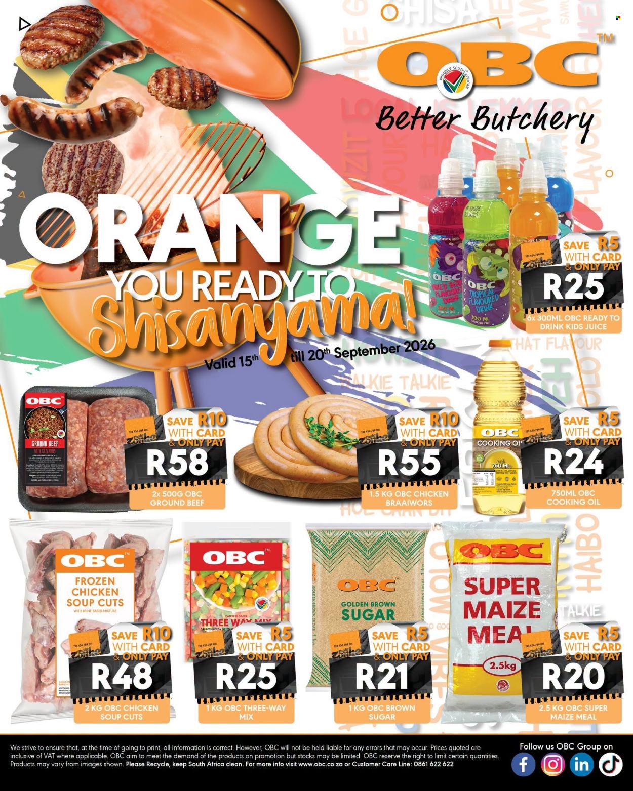 OBC specials - 15/09/2026 - 20/09/2026. Page 1