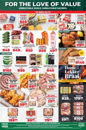 Food Lover's Market catalogue  - 14/09/2026 - 20/09/2026.