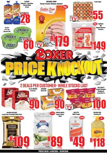 Boxer catalogue  - 14/09/2026 - 20/09/2026.