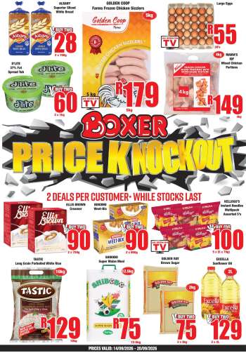 Boxer catalogue  - 14/09/2026 - 20/09/2026.