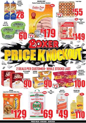 Boxer catalogue  - 14/09/2026 - 20/09/2026.