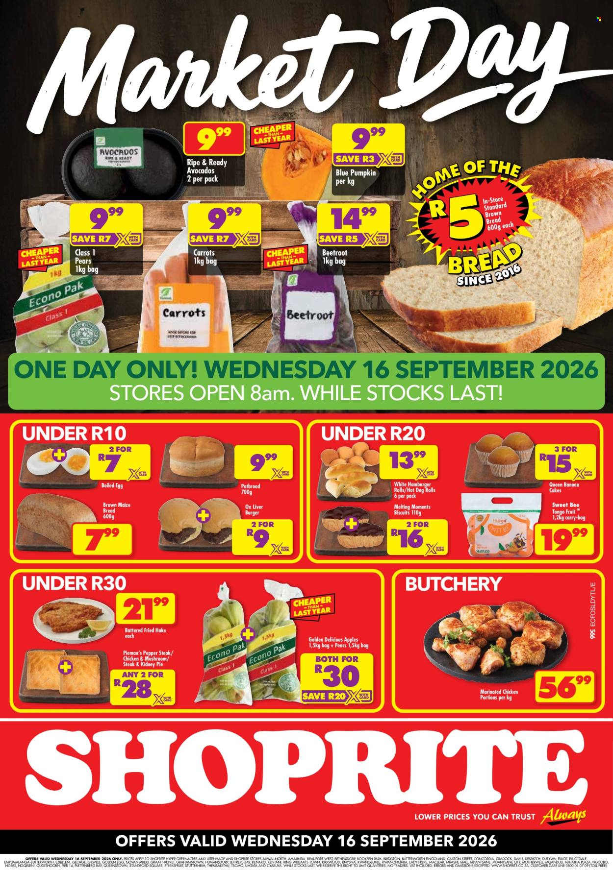 Shoprite specials - 16/09/2026 - 16/09/2026. Page 1