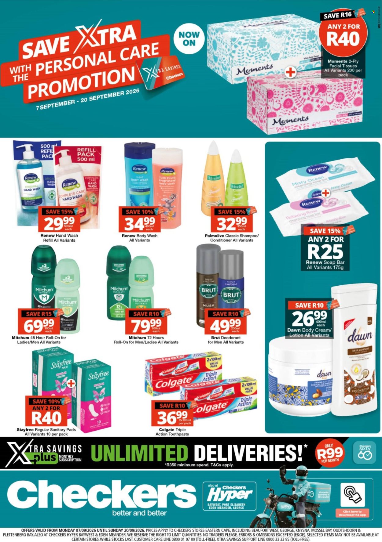 Checkers specials - 07/09/2026 - 20/09/2026. Page 1