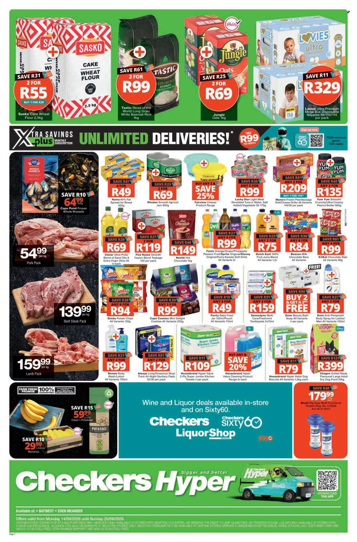 Checkers specials - 14/09/2026 - 20/09/2026. Page 2