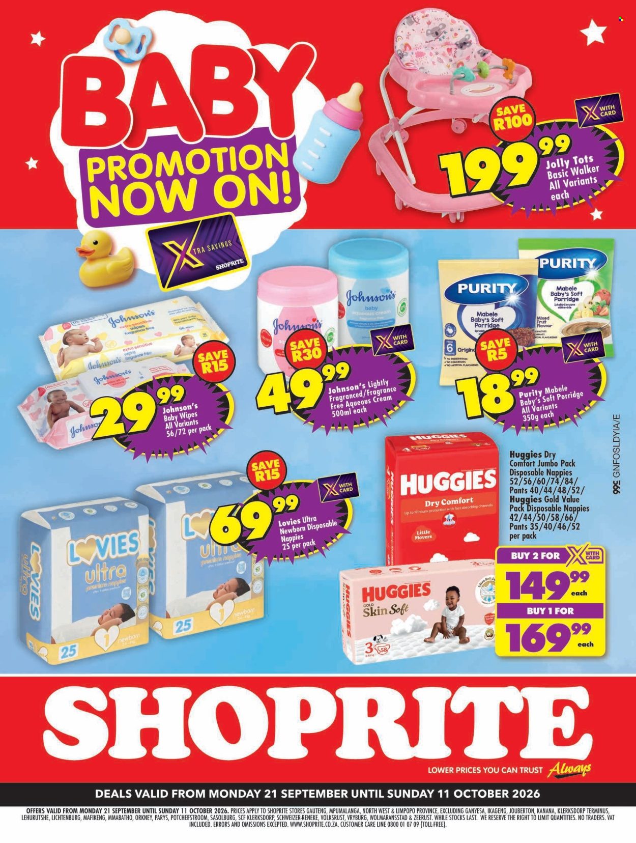 Shoprite specials - 21/09/2026 - 11/10/2026. Page 1