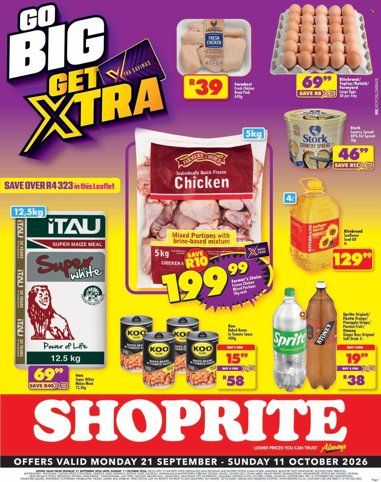 Shoprite specials - 21/09/2026 - 11/10/2026. Page 1