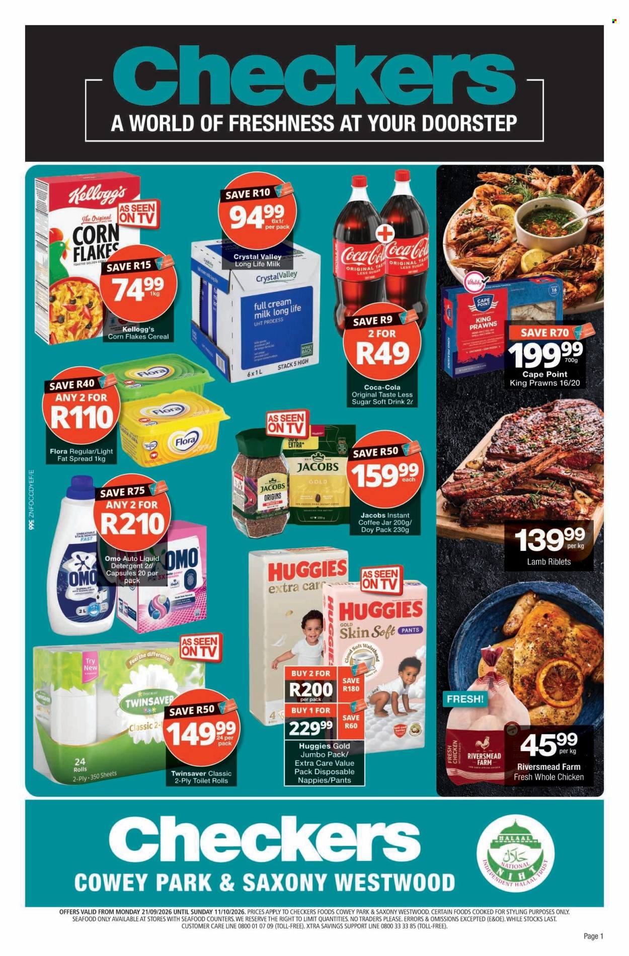 Checkers specials - 21/09/2026 - 11/10/2026. Page 1