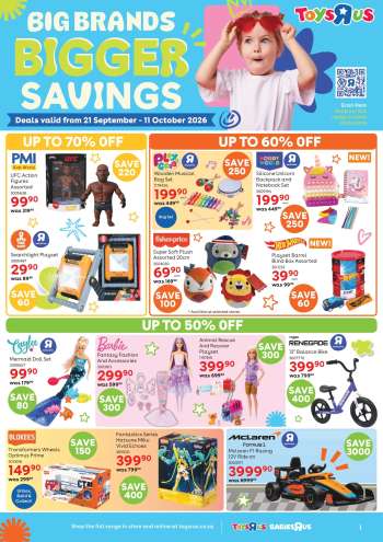 Toys R Us catalogue  - 21/09/2026 - 11/10/2026.