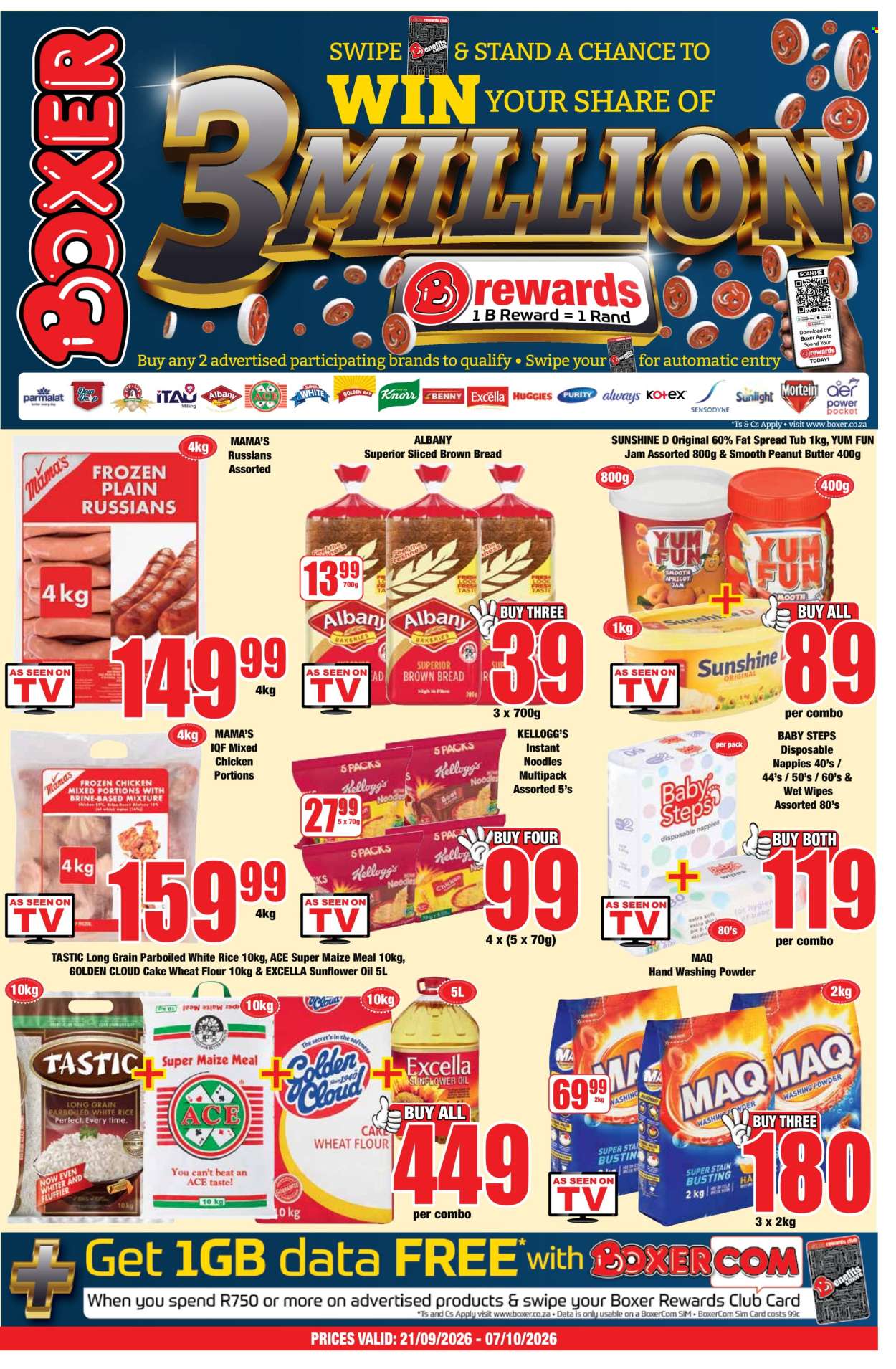 Boxer specials - 21/09/2026 - 07/10/2026. Page 1