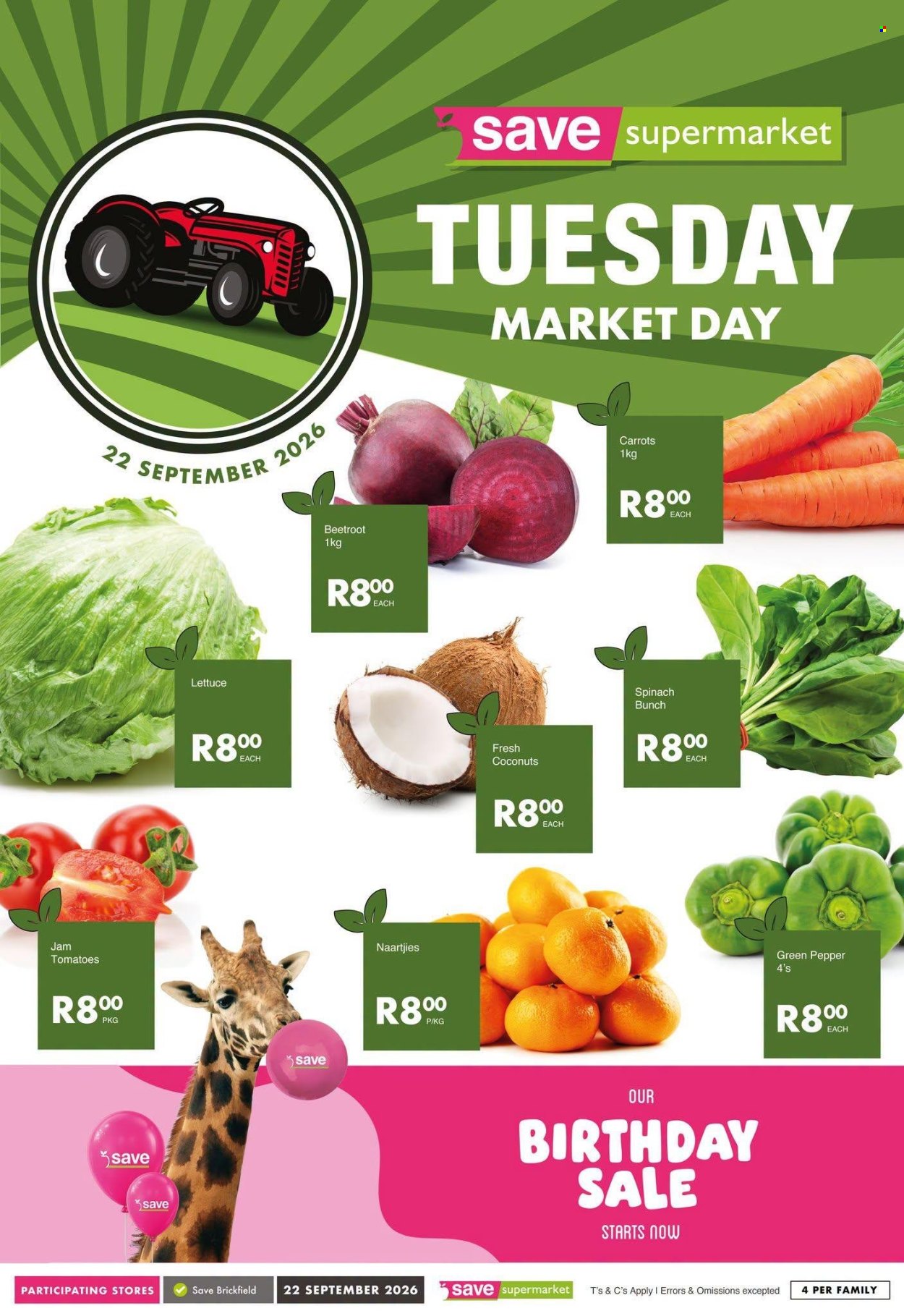 Save supermarket specials - 22/09/2026 - 22/09/2026. Page 1