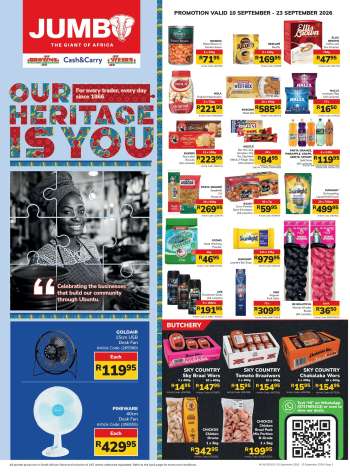 Jumbo Cash & Carry catalogue  - 10/09/2026 - 23/09/2026.