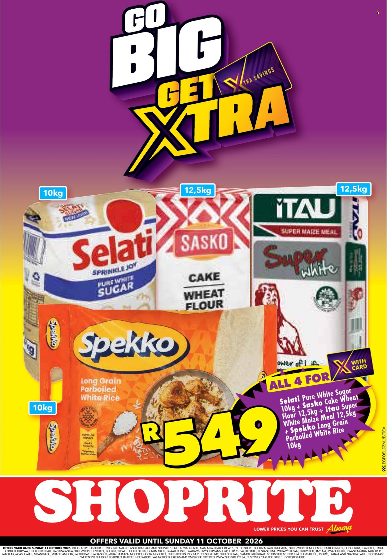 Shoprite specials - 21/09/2026 - 11/10/2026. Page 1