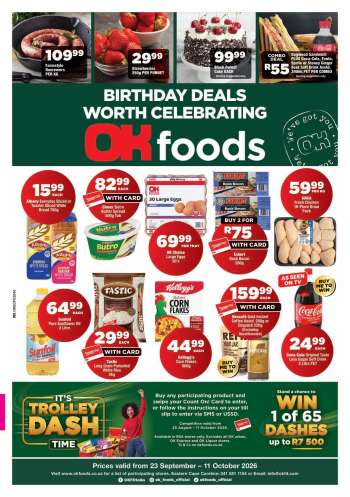 OK Foods catalogue  - 23/09/2026 - 11/10/2026.