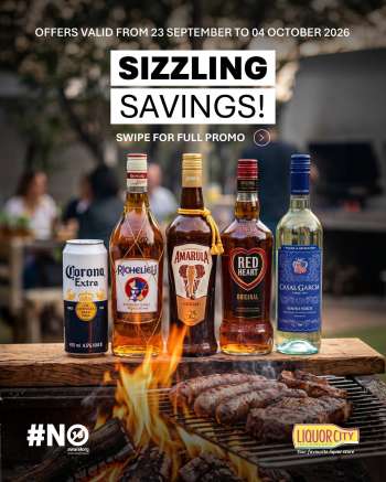 Liquor City catalogue  - 23/09/2026 - 04/10/2026.
