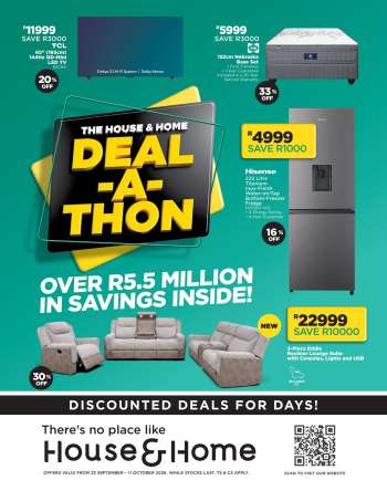 House & Home catalogue  - 23/09/2026 - 11/10/2026.