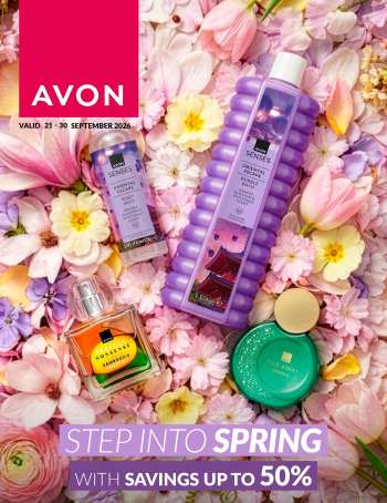 Avon catalogue  - 21/09/2026 - 30/09/2026.