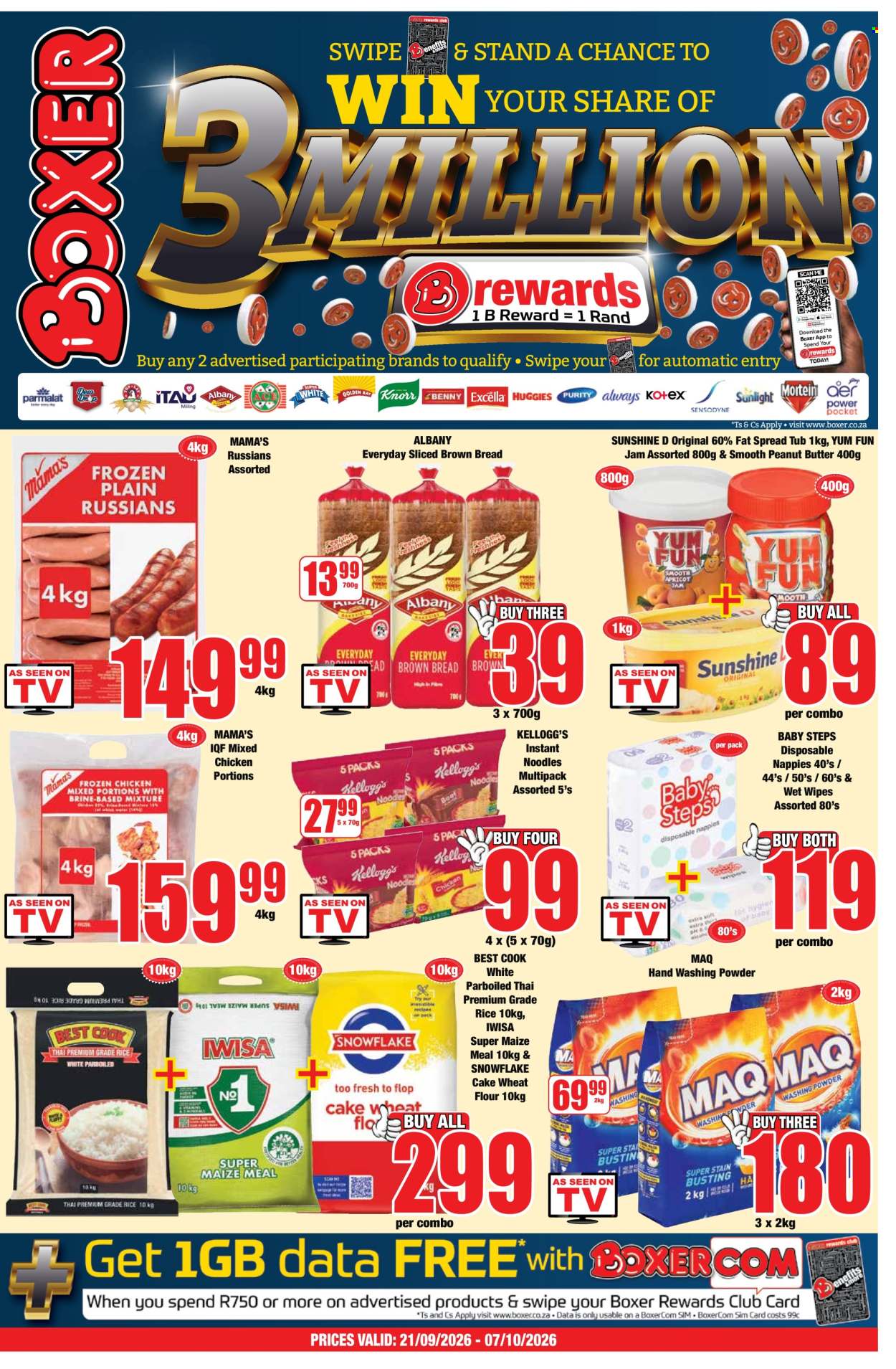 Boxer specials - 21/09/2026 - 07/10/2026. Page 1