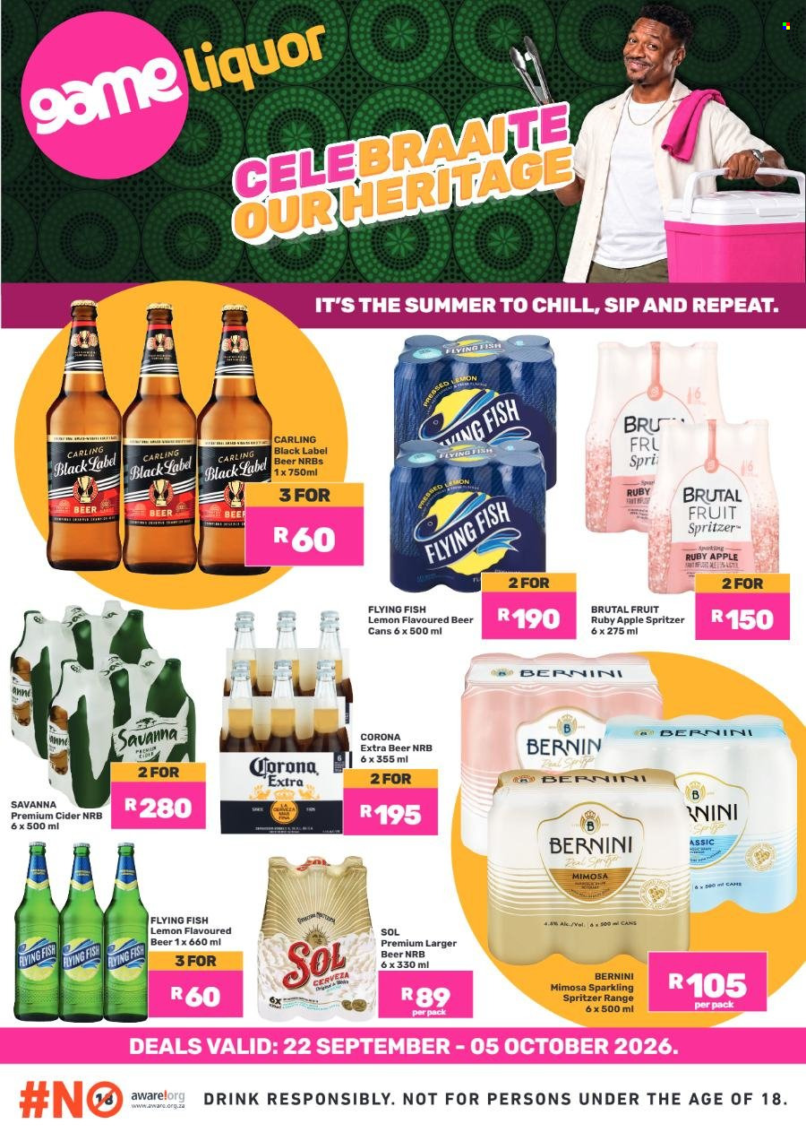 Game specials - 22/09/2026 - 05/10/2026. Page 1