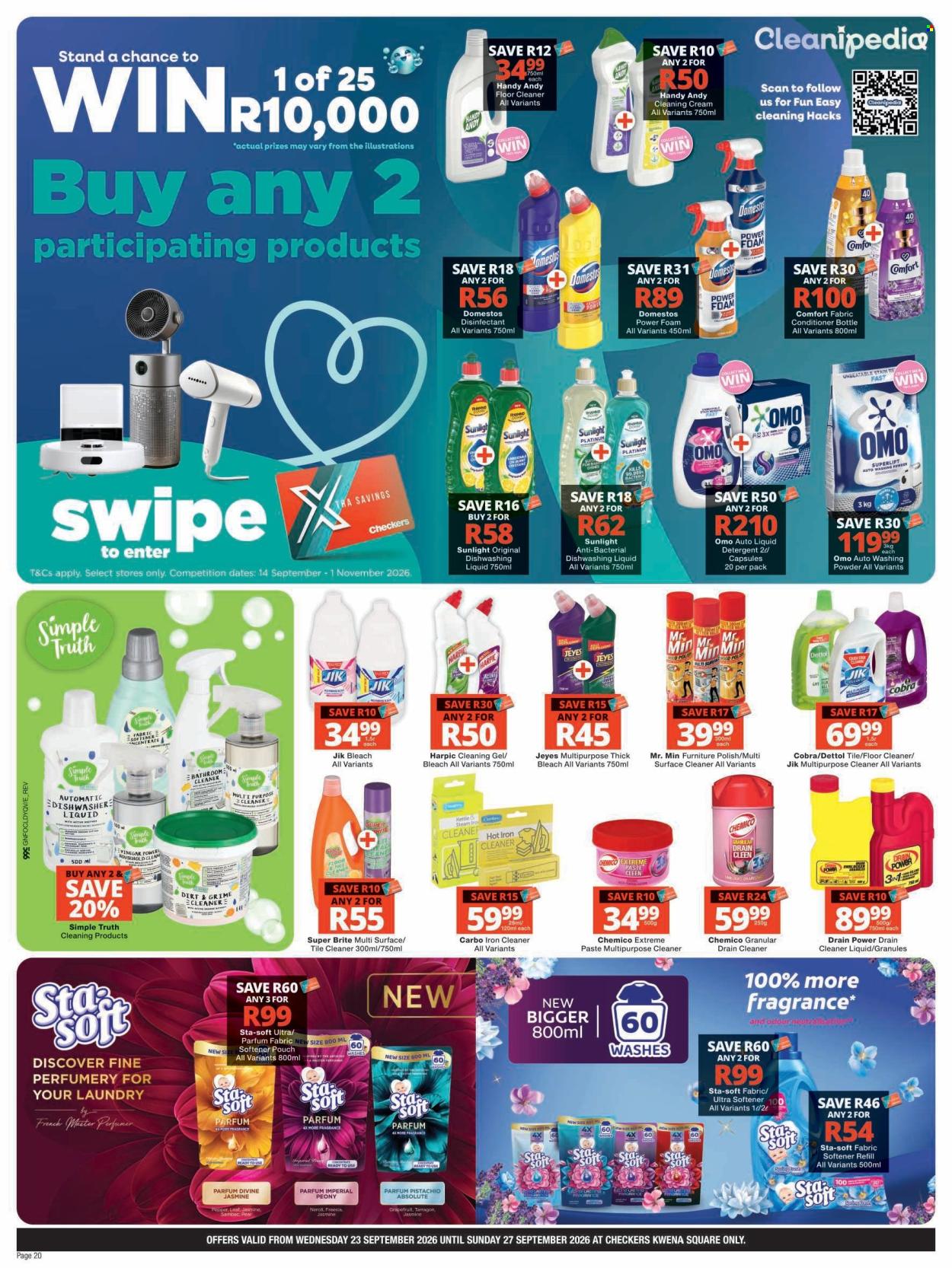 Checkers specials - 23/09/2026 - 27/09/2026. Page 20