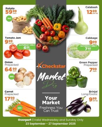 Checkstar catalogue  - 23/09/2026 - 27/09/2026.
