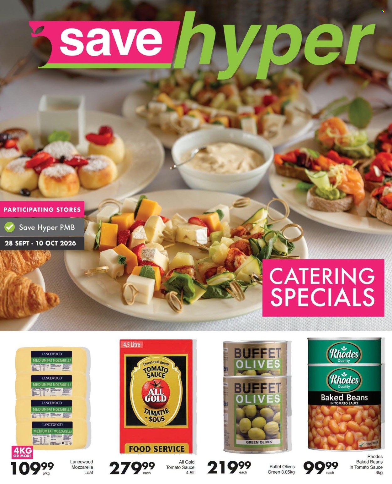 Save hyper specials - 28/09/2026 - 10/10/2026. Page 1
