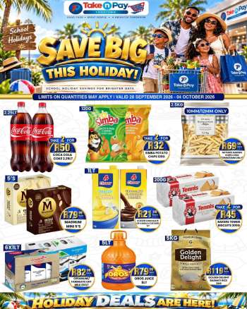 Take n Pay catalogue  - 28/09/2026 - 04/10/2026.