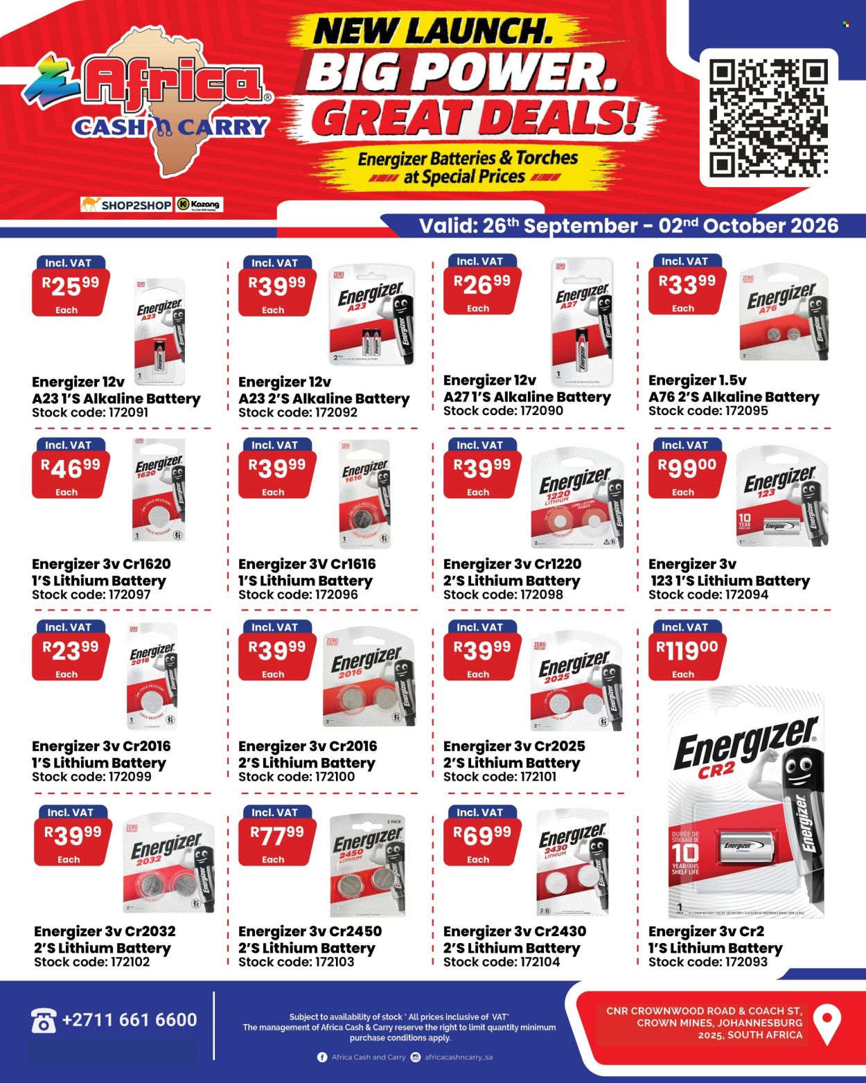 Africa Cash & Carry specials - 26/09/2026 - 02/10/2026. Page 1