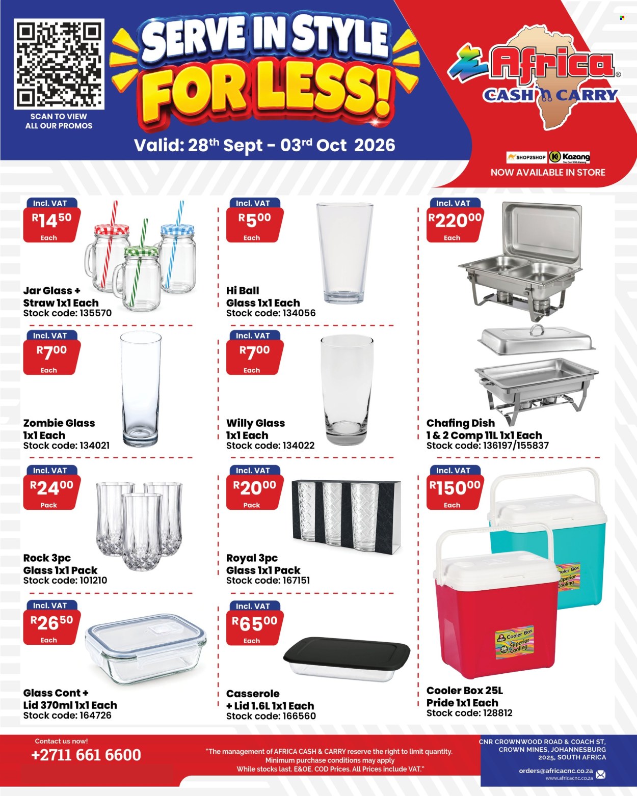 Africa Cash & Carry specials - 28/09/2026 - 03/10/2026. Page 1