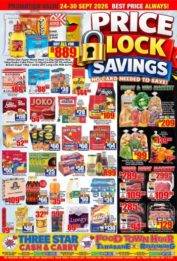 Three Star Cash and Carry catalogue  - 24/09/2026 - 30/09/2026.